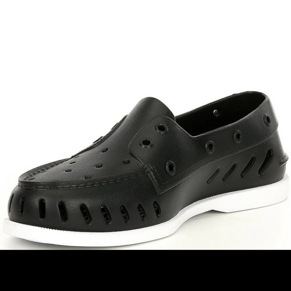 Sperry Men's Authentic Original Float Slip-Ons shoes loafers black - Picture 4 of 10